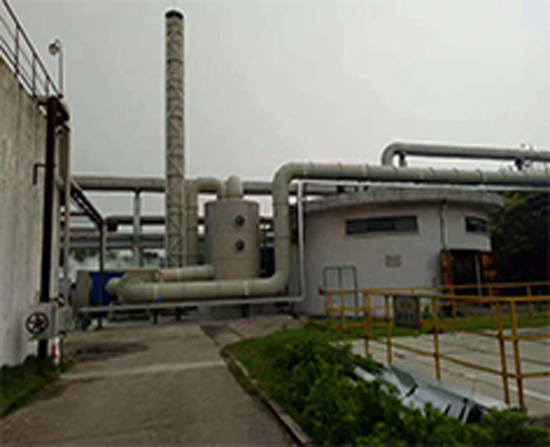 化工廠廢氣處理案例